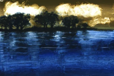 洪水、2009（船内にアクリル）